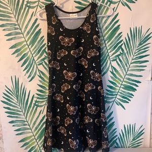 Em & Sprout-Death’s Head Moth Racerback Dress